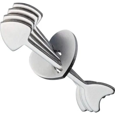 Huzzle Breinbreker Cast Arrows Niveau 3 Staal Grijs