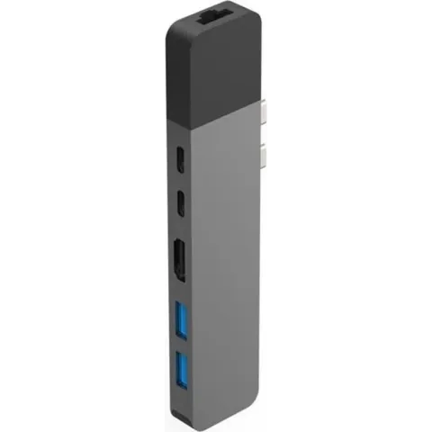 Hyper Net hub voor USB-C - Space Grey