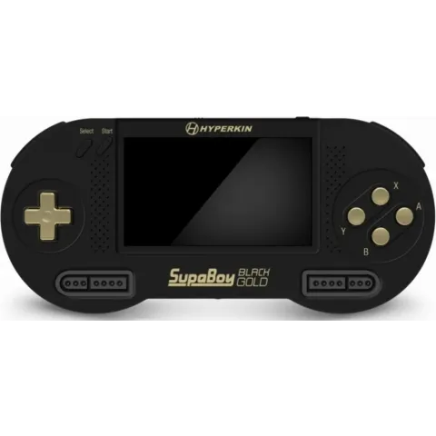 Hyperkin Supaboy S Pocket SNES Console (Black Gold Edition)