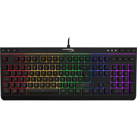 Hyperx Alloy Core Rgb Membraan Gaming Toetsenbord - Us Qwerty Zwart