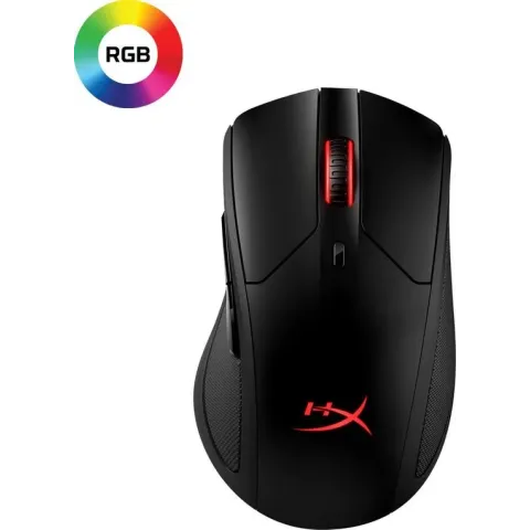 HyperX Pulsefire Dart RGB Draadloze Gaming Muis - 16000DPI - Zwart