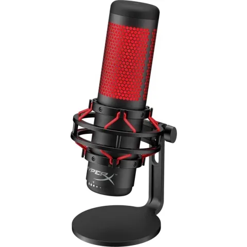 HyperX QuadCast Streaming Microfoon - PS4/Windows/MAC - Rood