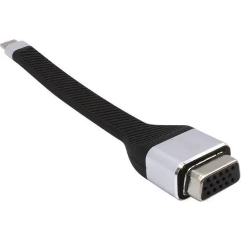 i-tec C31FLATVGA60HZ video kabel adapter USB Type-C VGA (D-Sub) Zwart