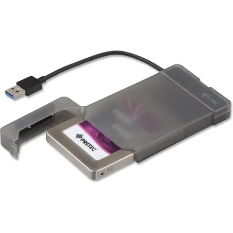 i-tec MYSAFEU313 behuizing voor opslagstations 2.5'' HDD-/SSD-behuizing Zwart