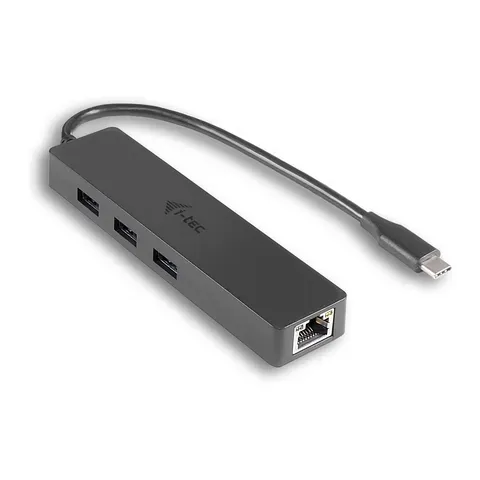 i-tec USB C Slim HUB 3 Port Giga Lan usb-hub