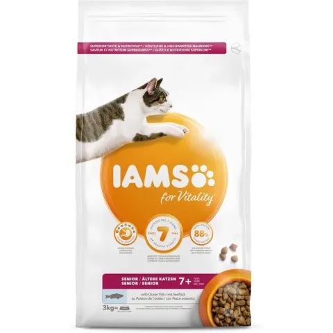 Iams Cat Senior - Vis - 3 kg