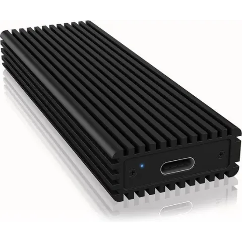ICY BOX IB-1816M-C31 behuizing voor opslagstations M.2 SDD-behuizing Zwart