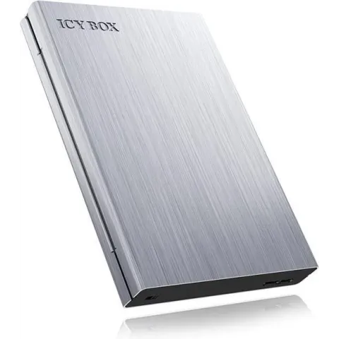 ICY BOX IB-241WP 2.5'' HDD-/SSD-behuizing Antraciet, Zilver