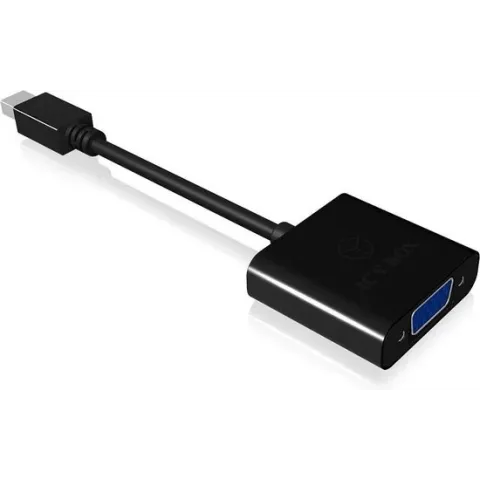 ICY BOX IB-AC539 Mini DisplayPort VGA Zwart