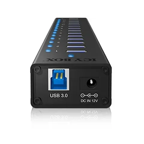 ICY BOX IB-AC6113 13x USB 3.0, 1x USB oplaadpoort