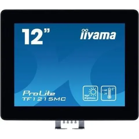 iiyama ProLite TF1215MC-B1 touch screen-monitor 30,7 cm (12.1") 1024 x 768 Pixels Multi-touch Zwart