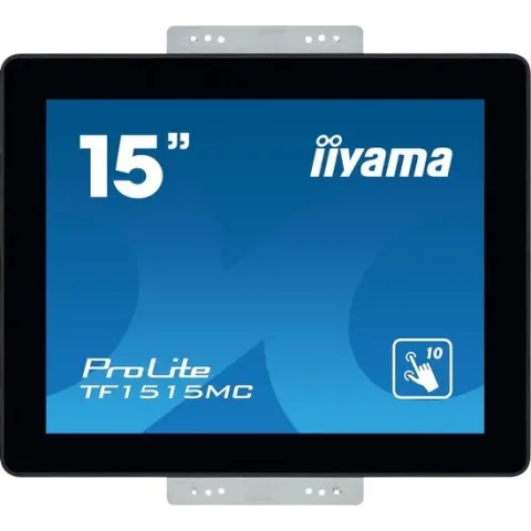 iiyama ProLite TF1515MC-B2 touch screen-monitor 38,1 cm (15") 1024 x 768 Pixels Multi-touch Zwart