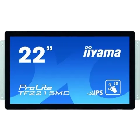 iiyama ProLite TF2215MC-B2 touch screen-monitor 54,6 cm (21.5") 1920 x 1080 Pixels Multi-touch Multi-gebruiker Zwart