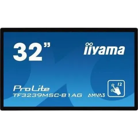 iiyama ProLite TF3239MSC-B1AG touch screen-monitor 80 cm (31.5") 1920 x 1080 Pixels Multi-touch Multi-gebruiker Zwart