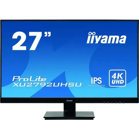 iiyama ProLite XU2792UHSU-B1 LED display 68,6 cm (27'') 3840 x 2160 Pixels 4K Ultra HD Zwart