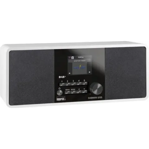 IMPERIAL DABMAN i200 HYBRID RADIO WHITE