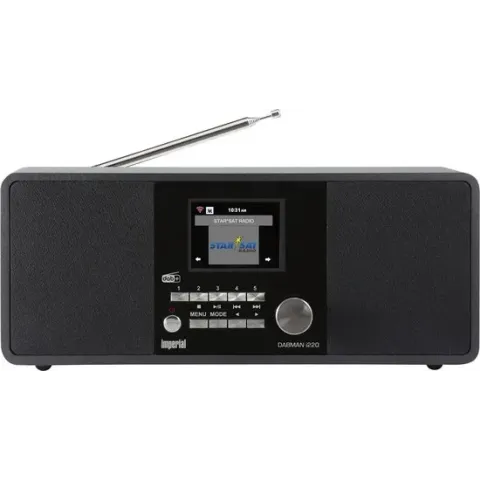 Imperial Dabman i220 BT - DAB+ / FM Internet radio met bluetooth - zwart