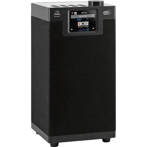 Imperial DABMAN i610 schwarz Tafelradio DAB+, DAB, Internet, FM DAB+, Internetradio, Bluetooth, WiFi Geschikt voor DLNA Zwart