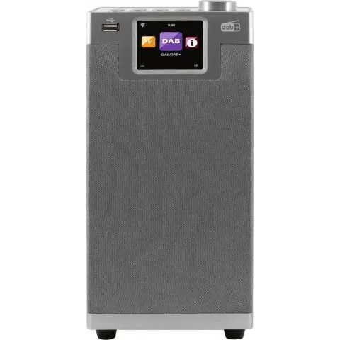 Imperial DABMAN i610 silber Tafelradio DAB+, DAB, Internet, FM DAB+, Internetradio, Bluetooth, WiFi Geschikt voor DLNA Zilver