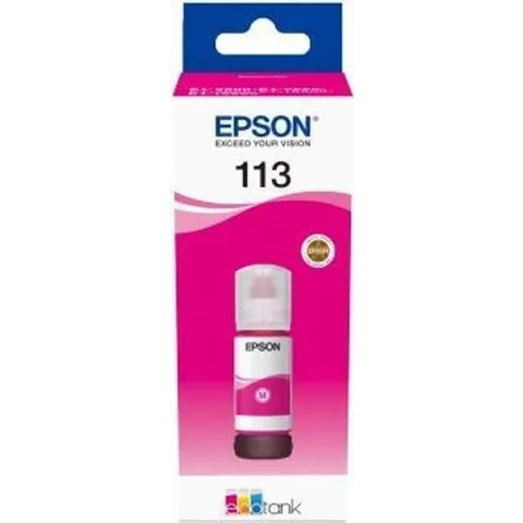 Ink/113 EcoTank Pigment Magenta Bottle