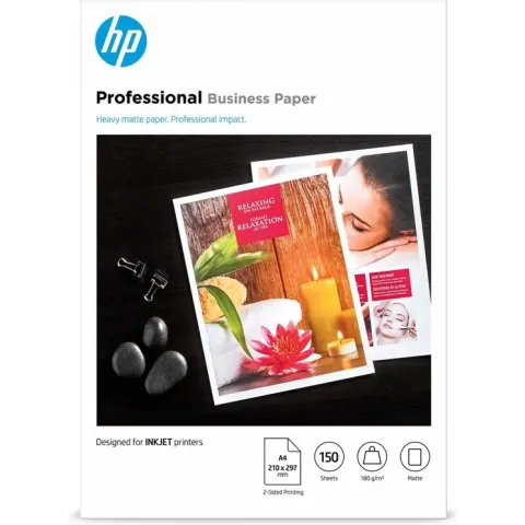 Inkjetpapier HP 7MV79A A4 mat 180gr 150vel