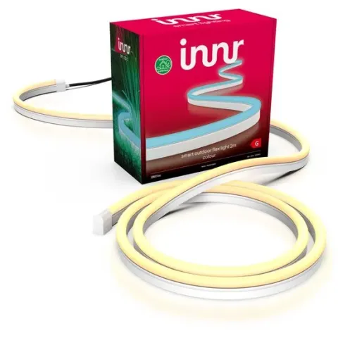 Innr Flex Light - Outdoor, werkt met Alexa & Hey Google, Dimbaar, LED lamp, 2200K - 2 m