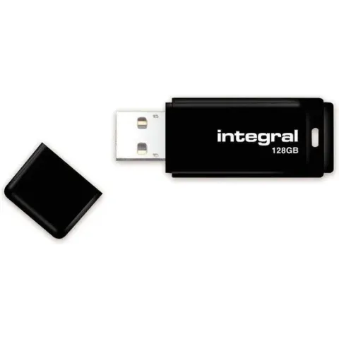 Integral Black - USB-stick - 128 GB