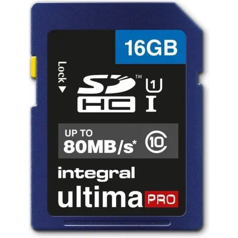Integral UltimaPro 16GB - SDHC Geheugenkaart
