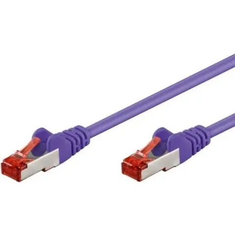 Intellinet ICOC CCA6F-005-VL - Cat 6 UTP-kabel - RJ45 - 0.5 m - Paars