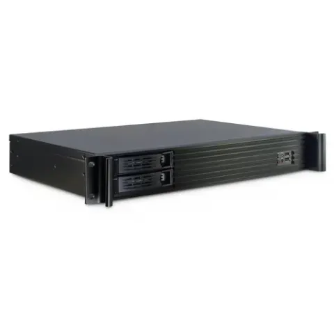 Inter-Tech 1.5U-1528L serverbehuizing 2x USB-A 2.0