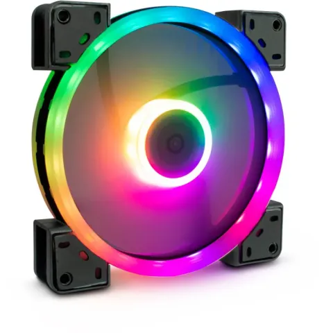 Inter-Tech Argus RS-141 RGB 4-pins PWM fan-connector