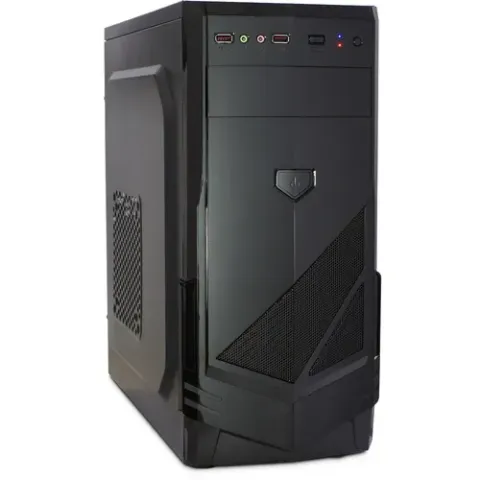 Inter-Tech B-30 tower-behuizing 2x USB-A 2.0, 2x Audio