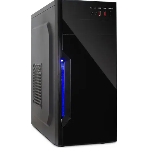 Inter-Tech B-42 Midi-Toren Zwart