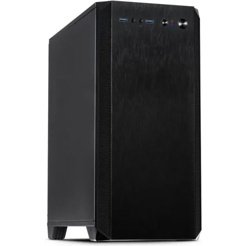 Inter-Tech H-606 computerbehuizing Micro-Tower Zwart
