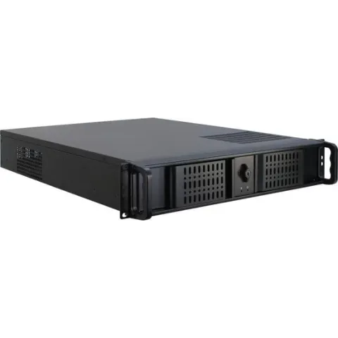 Inter-Tech IPC 2U-2098-SL Rack Zwart