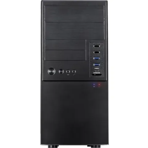 Inter-Tech IT-6865 2x USB-A 2.0, 2x USB-A 3.2 (5 Gbit/s), USB-C 2.0 (480 Mbit/s), 2x Audio