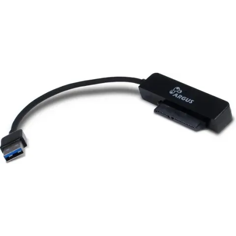 Inter-Tech K104A USB 3.0 S-ATA 15pin + 7pin Zwart