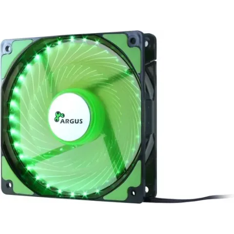 Inter-Tech koeler 120*120*25 ARGUS L-12025 GR, groen