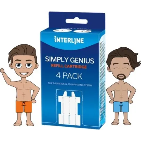 Interline Simply Genius Navulset 4 Stuks