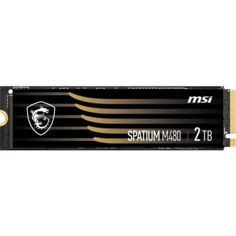 Interne SSD-schijf - MSI - SPATIUM M480 - 2TB - PCI Express 4.0 x4 (NVMe) (S78-440Q150-P83)