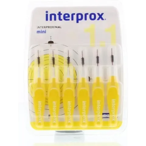 Interpr prem.mini 3mm geel ~ 6 st