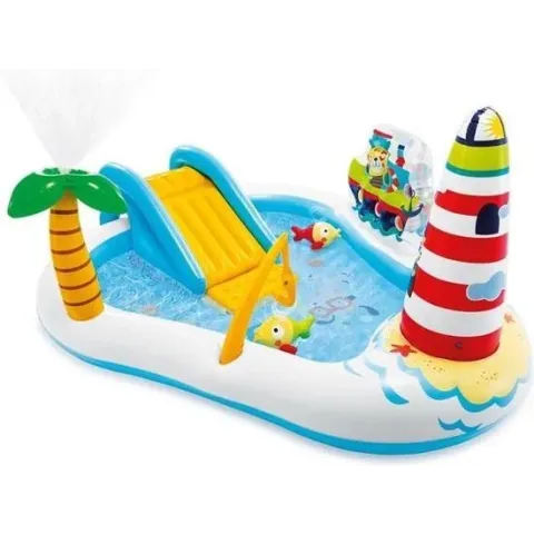 Intex Speelzwembad Fishing Fun - 219x188x99cm