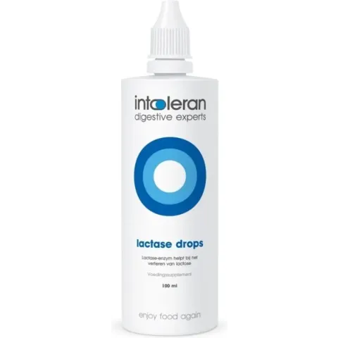 Intoleran Lactase drops - 100 milliliter - Enzympreparaat