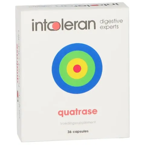 Intoleran Quatrase - 36 capsules - Enzymenpreparaat