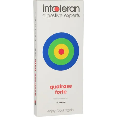Intoleran Quatrase Forte - 108 capsules - Enzymen