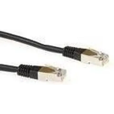 Intronics Patchcord SSTP Category 6 PIMF, Black 7.00M