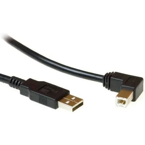 Intronics USB 2.0 printer kabel - 1.80 meter / haaks