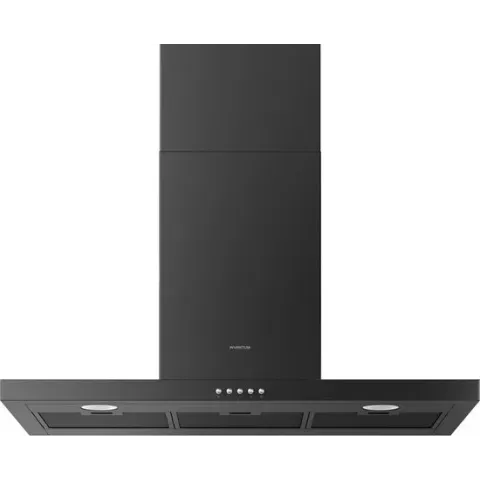 INVENTUM AKB9005ZWA - afzuigkap - wandschouw - zwart