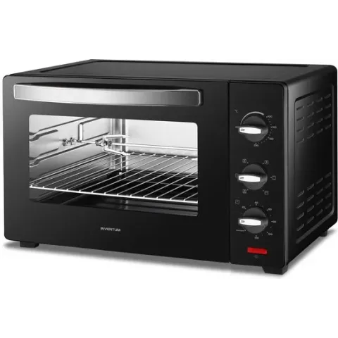 Inventum OV457B oven 45 l 2000 W Zwart, Zilver