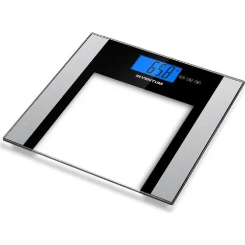 Inventum PW708ZW - Personenweegschaal - Zwart/Grijs